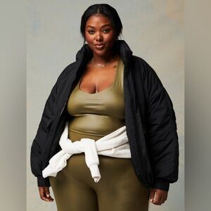 Women's Black Puffer Jacket